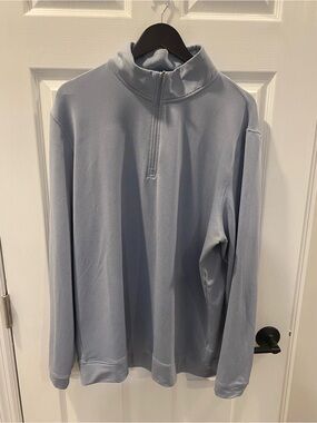 Onward Reserve Men's Light Blue Quarter-Zip - Extra Large